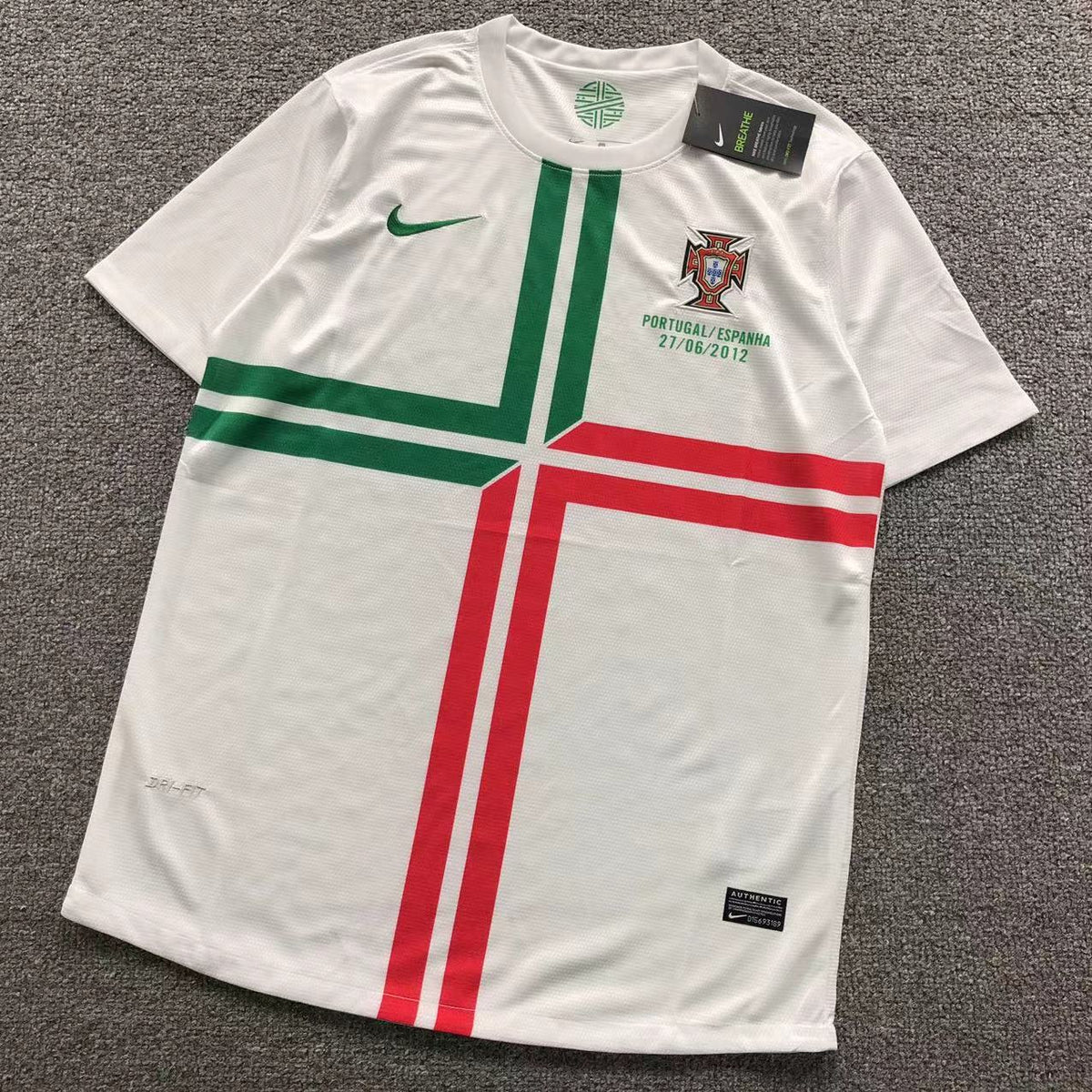 FC Portugal Retro Jersey 2011/2012 Euro